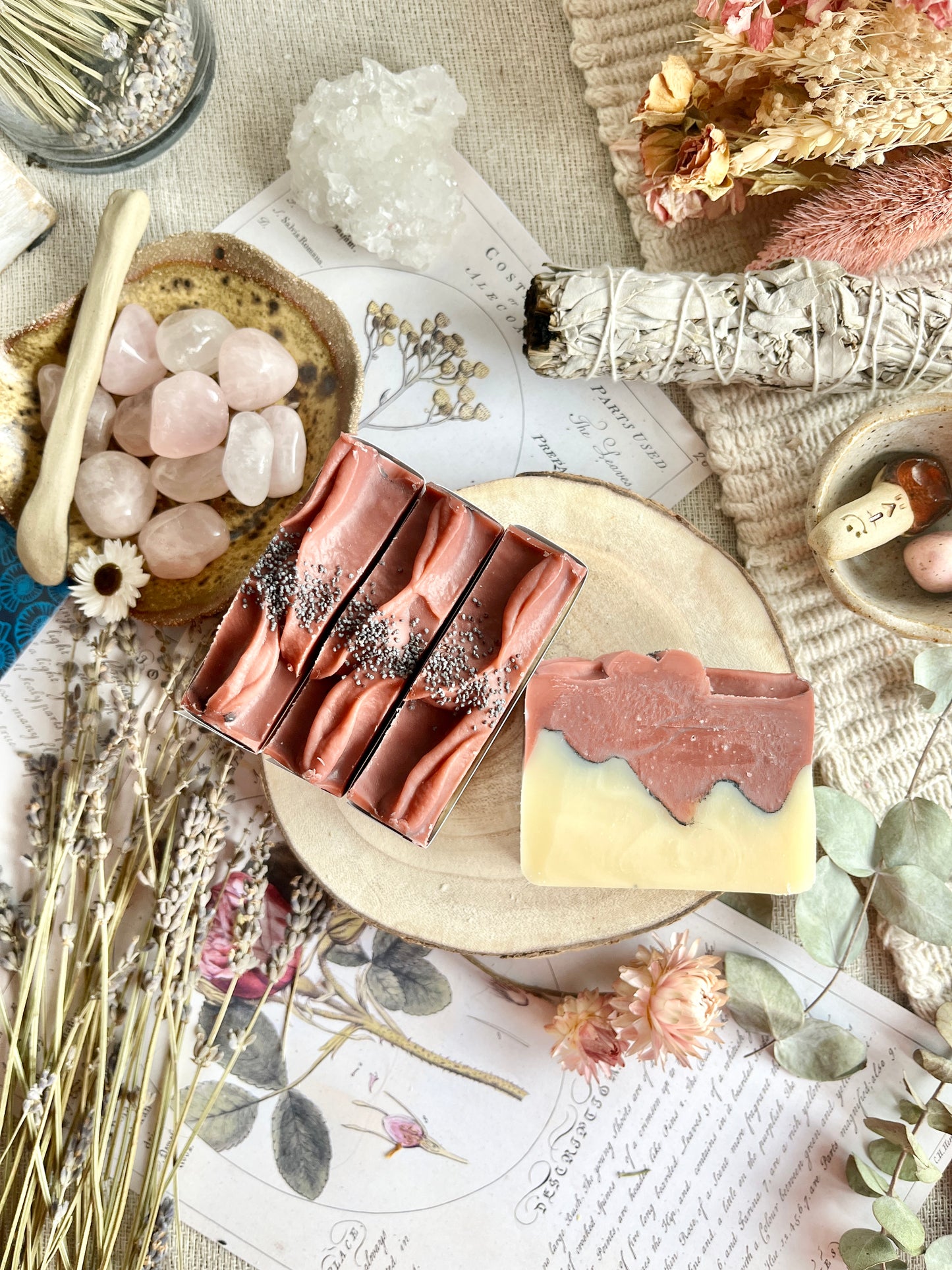 Cedarwood & Geranium Soap