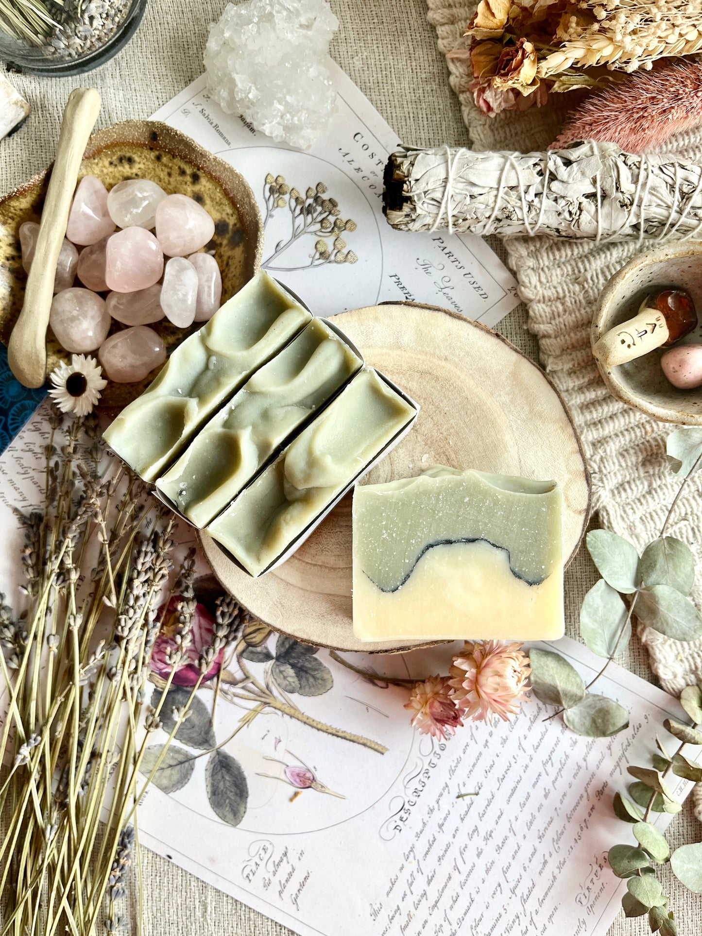 Peppermint, Eucalyptus and Lemongrass Soap