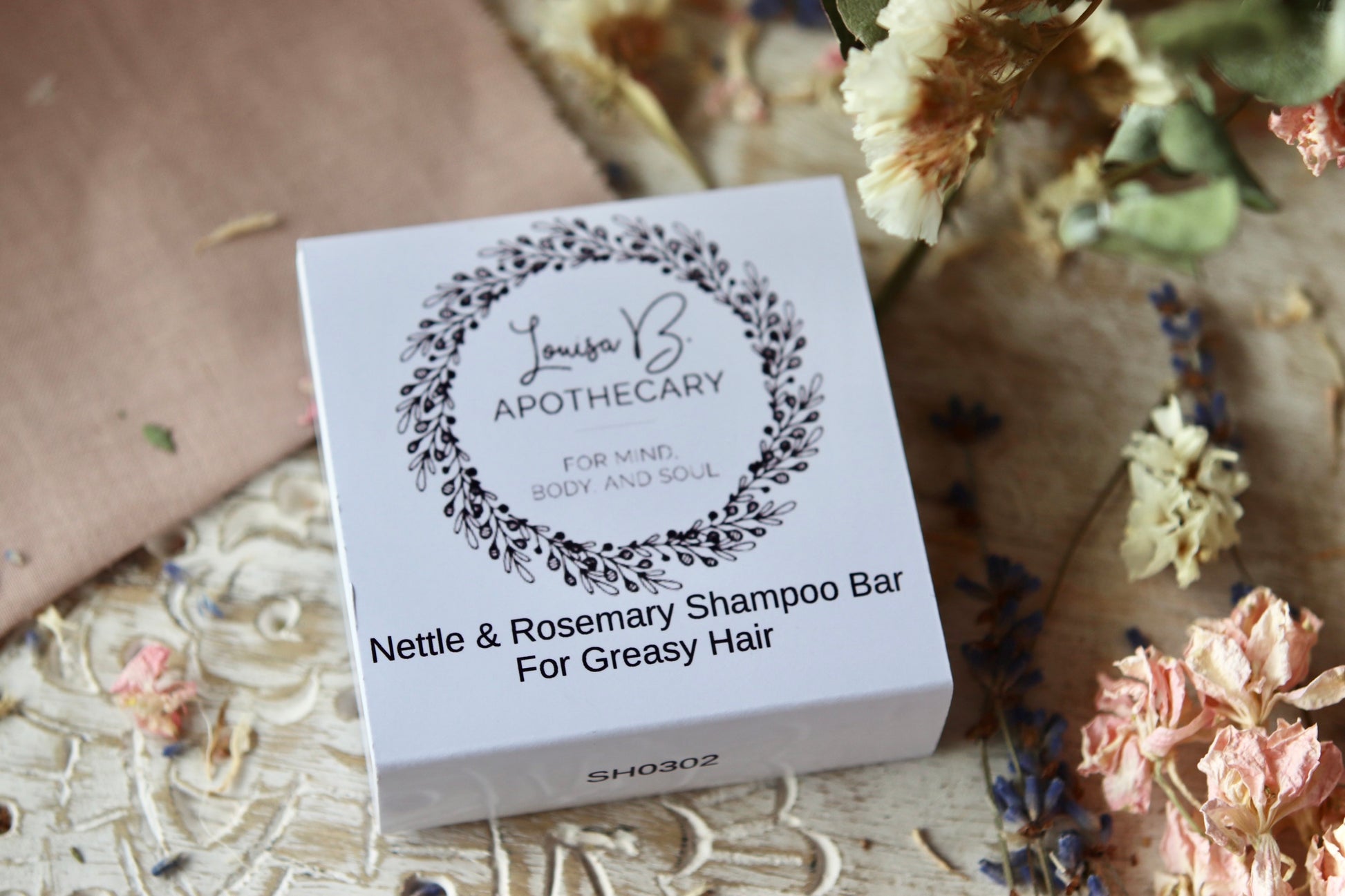 nettle and rosemary shampoo bar