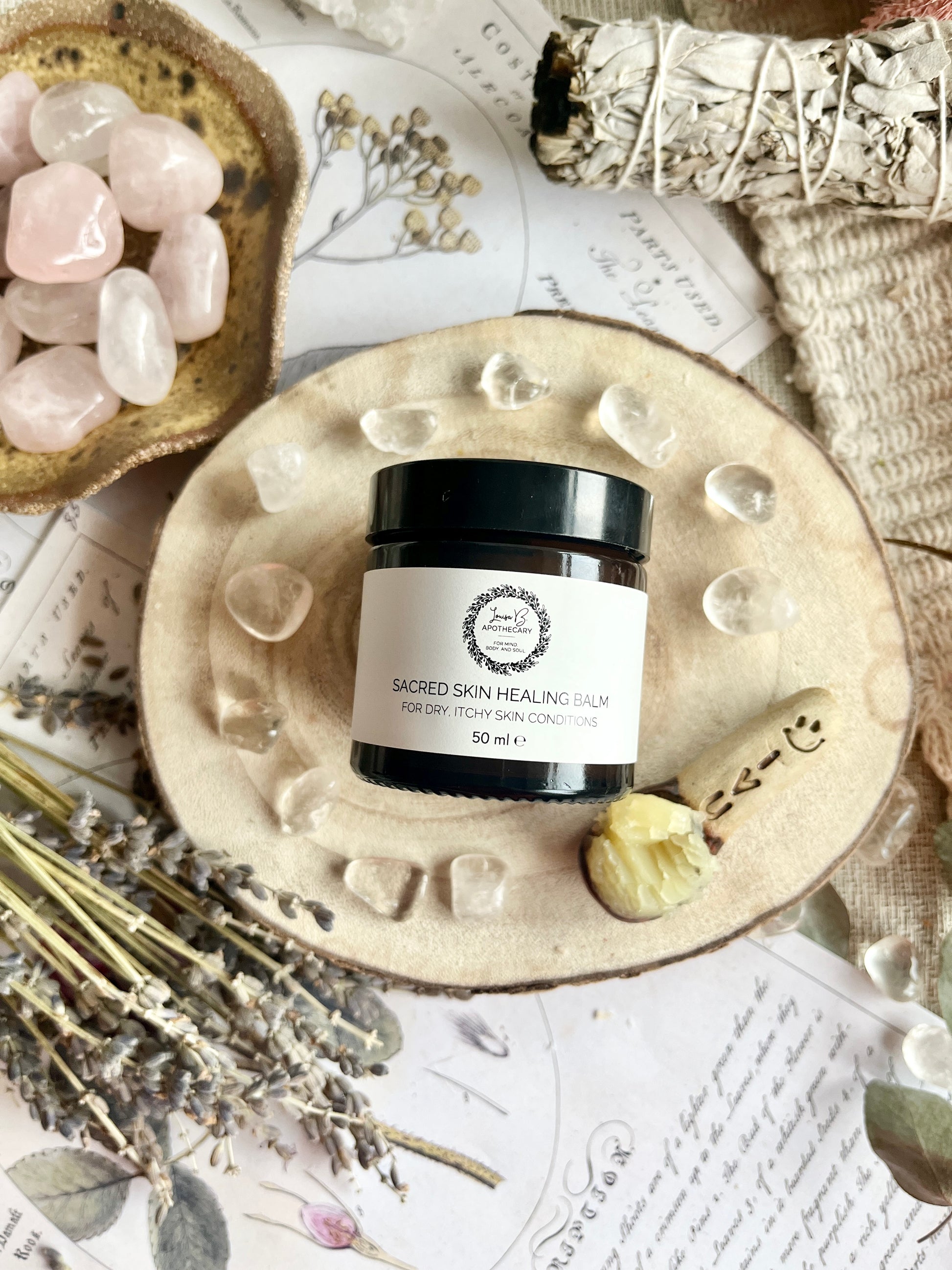 Sacred skin healing balm