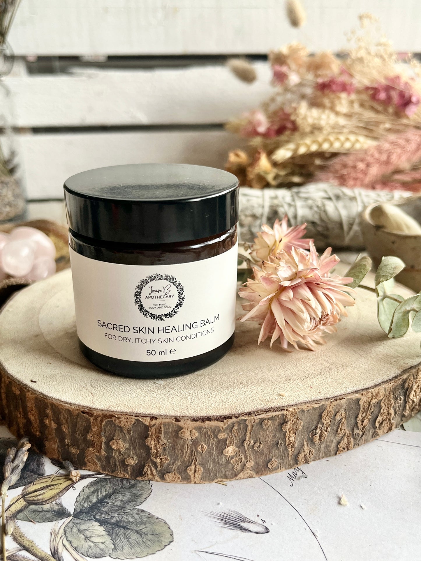 Sacred skin healing balm