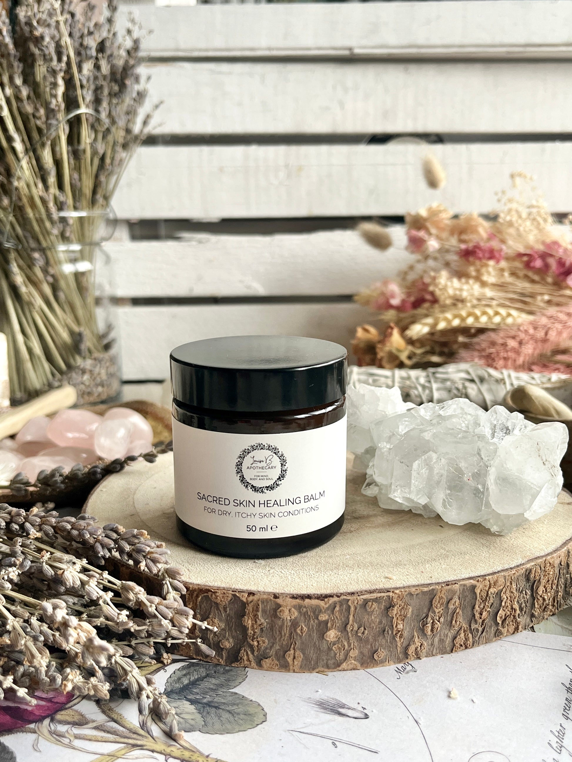 Sacred skin healing balm