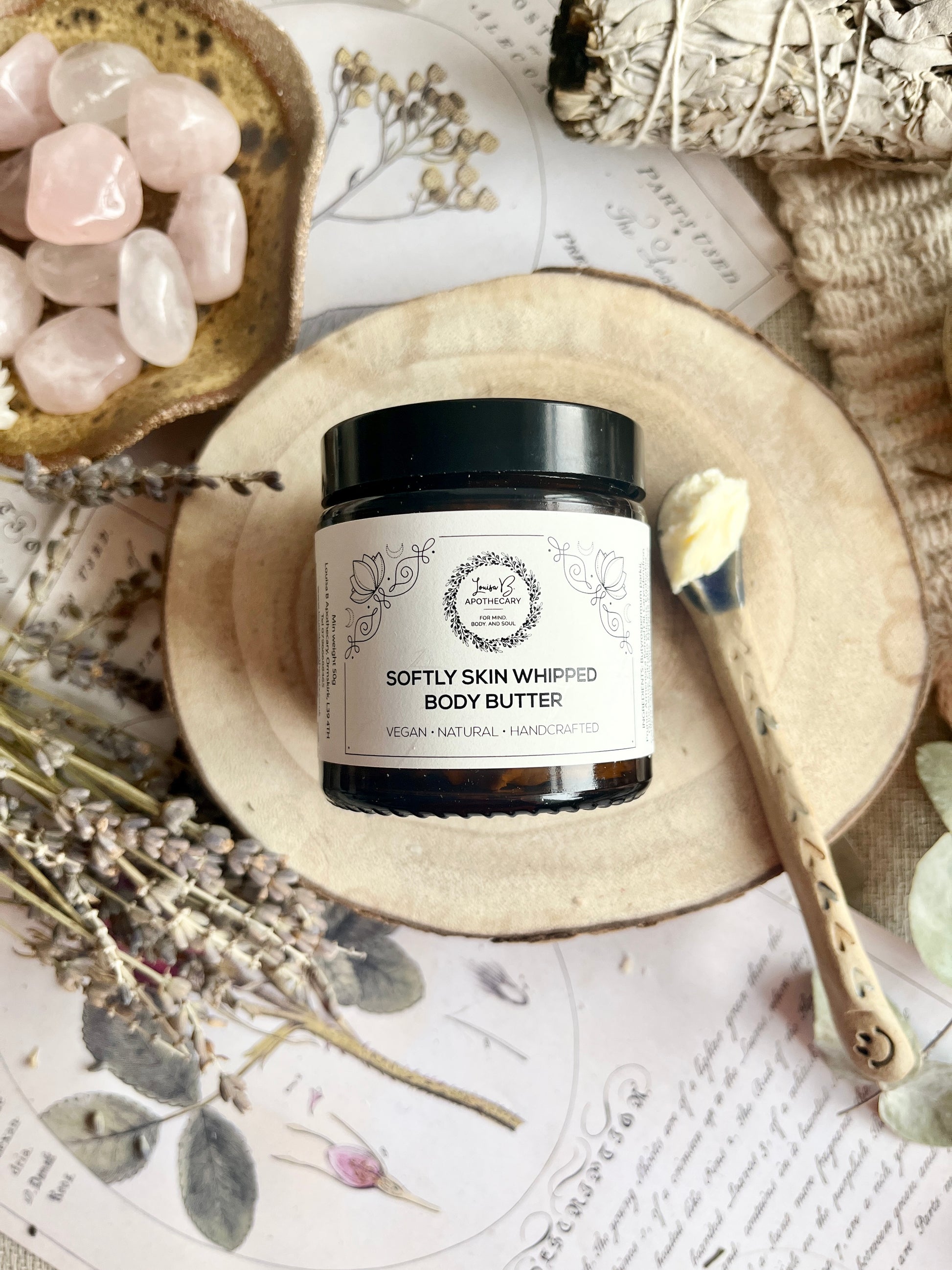 Whipped body butter